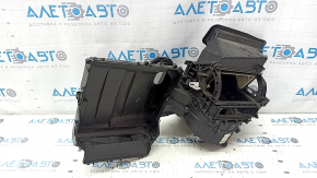 The bare fan housing, right side of a Toyota Camry v40.