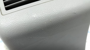 Toyota Camry v40 rear center console trim, gray, with deflector, scratches
