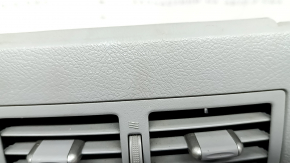 Toyota Camry v40 rear center console trim, gray, with deflector, scratches