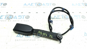 Honda Accord 18-22 black driver's seat belt latch with sensor