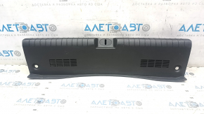 Hyundai Sonata 15-17 trunk opening trim, black, worn