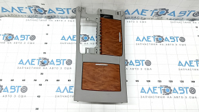 Toyota Camry v40 cup holder with gray wood trim