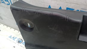 Black, scratched Chevrolet Camaro trunk lid trim for 2016-2023
