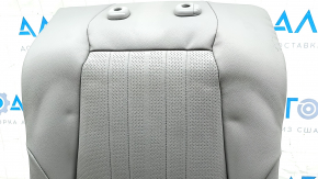 Rear seat, 2nd row, upper left, Honda Accord 19-22, gray leather, heated, perforated, dented leather