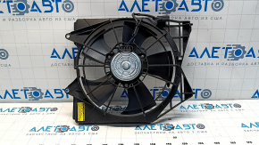 Left radiator shroud diffuser assembly for Honda Accord 18-22 1.5T 2.0T, cracks and breaks