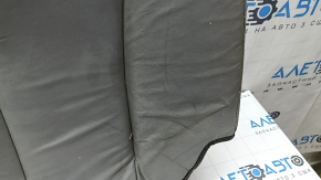 Rear seat cushion for Toyota Camry v40 10-11, gray leather, dented, scratches, needs cleaning