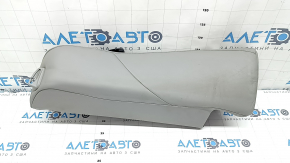 Left rear seat side panels for Toyota Camry V40 10-11, gray leather, dented, needs cleaning