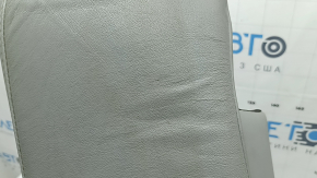 Left rear seat side panels for Toyota Camry V40 10-11, gray leather, dented, needs cleaning