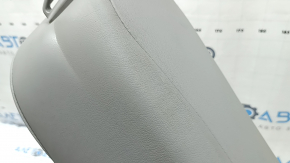 Right rear seat side bolsters for Toyota Camry V40 10-11, gray leather, dented, needs cleaning