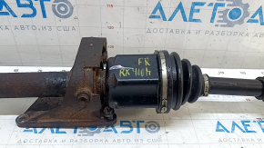 Front right half shaft drive Lexus RX400h 06-09 with bracket, jammed suspension bearing