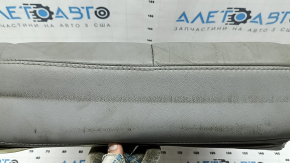 Toyota Camry v40 10-11 heated passenger seat upholstery, gray leather, dented, needs cleaning, scuffed, scratches