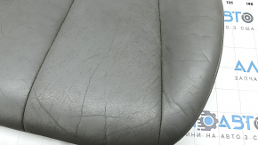 Toyota Camry v40 10-11 heated passenger seat upholstery, gray leather, dented, needs cleaning, scuffed, scratches