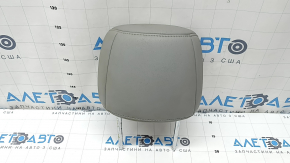 Front right headrest for Toyota Camry v40, gray leather, ready to clean