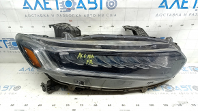 Right front headlight, bare, Honda Accord 18-22 Touring, hybrid, sand