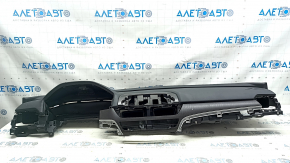 Honda Accord 18-22 black dashboard with AIRBAG, with projection, with trim, scratches