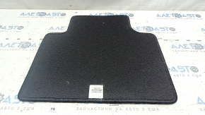 Honda Accord 18-22 rear right floor mat, black cloth