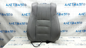 Driver's seat upholstery, upper part, Honda Accord 18-22, gray leather, heated, ventilated, perforated