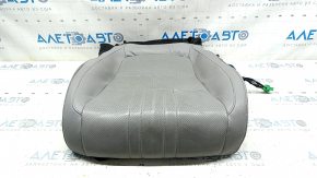 Driver's seat trim, lower part, Honda Accord 18-22, gray leather, heated, ventilated, perforated