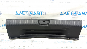 VW Jetta 19-24 trunk opening trim, black, scratches
