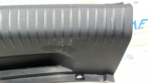 VW Jetta 19-24 trunk opening trim, black, scratches