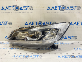 Headlight front left bare Honda Accord 16-17 halogen without DRL
