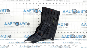 Left seat pad for Toyota Prius 50 Prime 17-20, black, worn