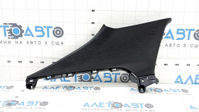 Upper left rear pillar trim for Toyota Prius 50 Prime 17-20, black, worn