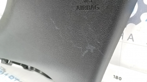 Upper left rear pillar trim for Toyota Prius 50 Prime 17-20, black, worn