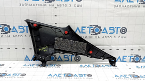 Upper left rear pillar trim for Toyota Prius 50 Prime 17-20, black, worn