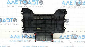 Rear center floor lining for Toyota Prius 50 Prime 17-19, black, worn