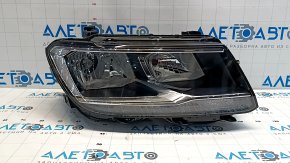 Front right headlight VW Tiguan 18 - bare halogen, DRL halogen,