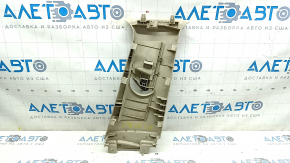Left center pillar trim, upper belt, Toyota Camry v70 18-24 beige