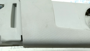 Right center pillar trim, upper belt, Toyota Rav4 13-18, gray, scratches, no button