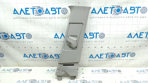 Right center pillar trim, upper belt, Toyota Rav4 13-18, gray, scratches