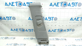 Left center pillar trim, upper belt, Toyota Rav4 06-08, gray, scratches, needs cleaning