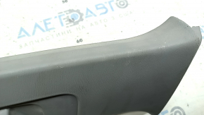 Left center pillar trim, upper belt, Toyota Rav4 06-08, gray, scratches, needs cleaning