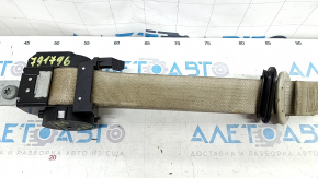 Rear right seat belt for Ford Flex 09-12, beige, dry-cleanable