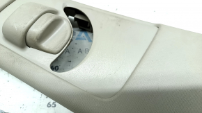 Left center pillar trim, upper belt, Honda Accord 13-17, beige, scratched