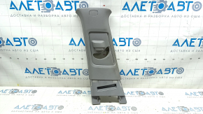Left center pillar trim, upper belt, Honda Accord 18-22, dark gray, scratches