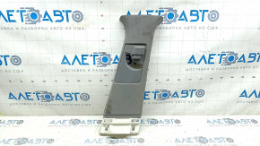 Right center pillar trim, upper belt, Acura MDX 07-09, gray, for cleaning
