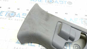 Right center pillar trim, upper belt, Acura MDX 07-09, gray, for cleaning