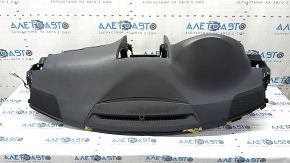 Toyota Camry v40 front dashboard with airbag, dark gray, rusty squib