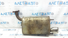 Rear muffler with barrel for Toyota Camry v40 2.4, 2.5, hybrid, rusty, studs sawed off
