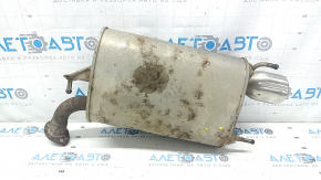 Rear muffler with barrel for Toyota Camry v40 2.4, 2.5, hybrid, rusty, studs sawed off
