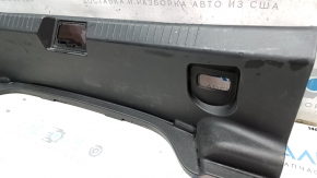 Chevrolet Malibu 16-23 trunk opening trim, black, worn, scratches