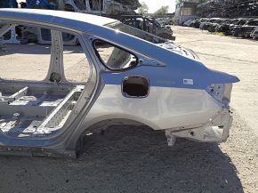 Rear left quarter wing for a 18-22 Honda Accord, silver, with bumpers