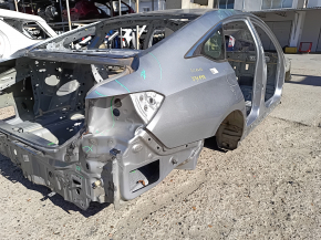 Honda Accord 18-22 rear right quarter panel on the body, silver, dented