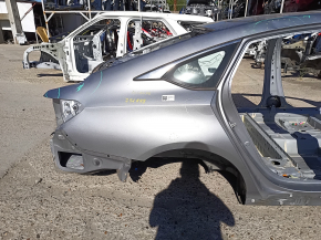 Honda Accord 18-22 rear right quarter panel on the body, silver, dented