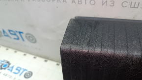 VW Beetle 12-15 trunk opening trim, black, scratched, worn