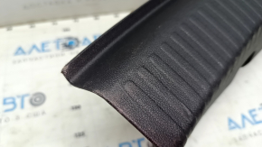 VW Beetle 12-15 trunk opening trim, black, scratched, worn